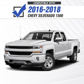 Heavy Duty Truck Front Bumpers for 2016-2018 Chevy Chevrolet Silverado 1500 Bumper with Winch Plate | Yzona